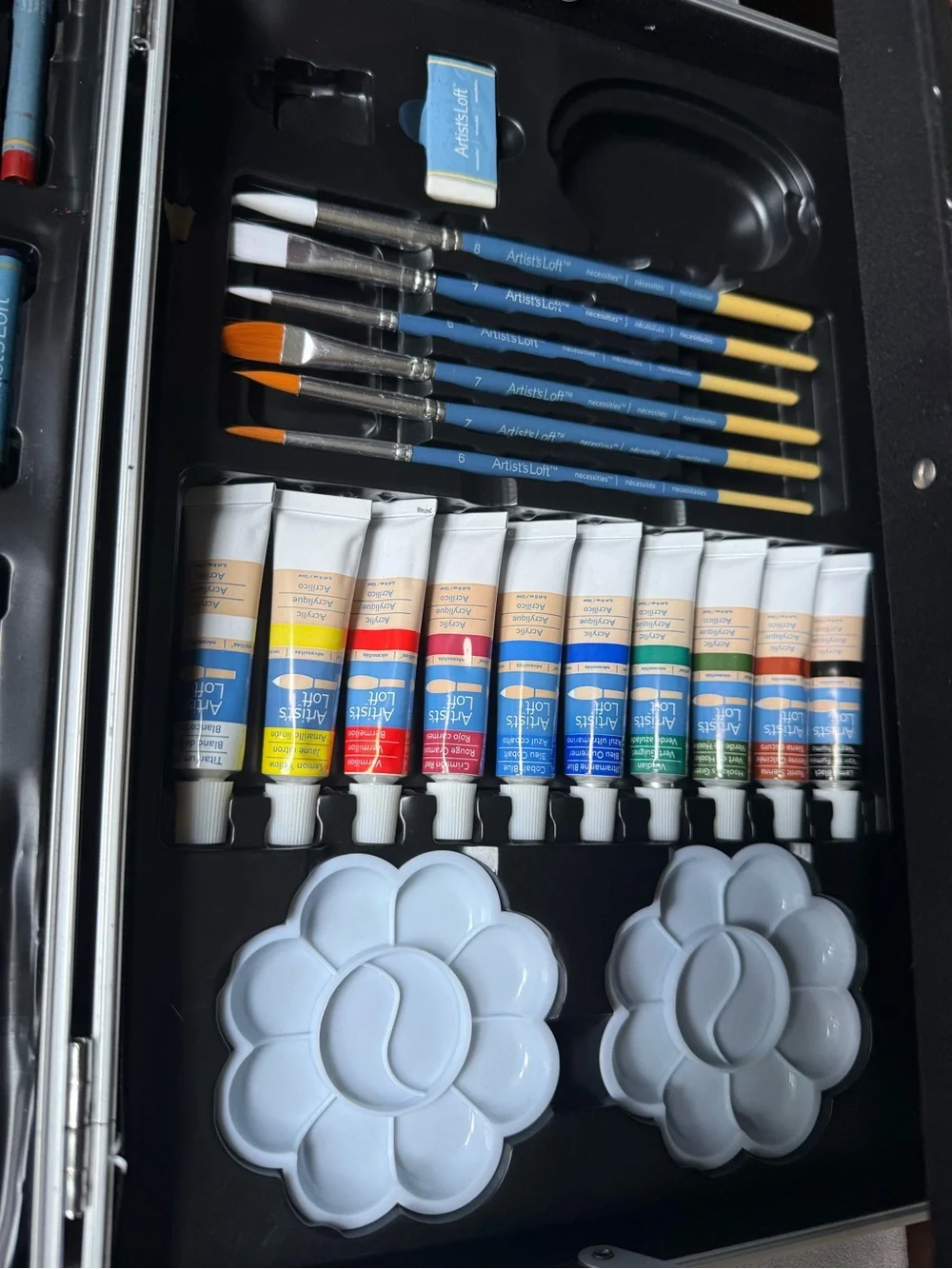 Artist's Multi-Color Home Office Art Set - Complete Painting & Drawing Kit